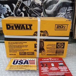 NEW DEWALT 20V BRUSHLESS 3/8 IMPACT WRENCH 
