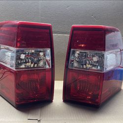 OT125 Fit 07-17 Ford Expedition Red Tail Light Pair