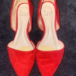 A New Day Red Flats