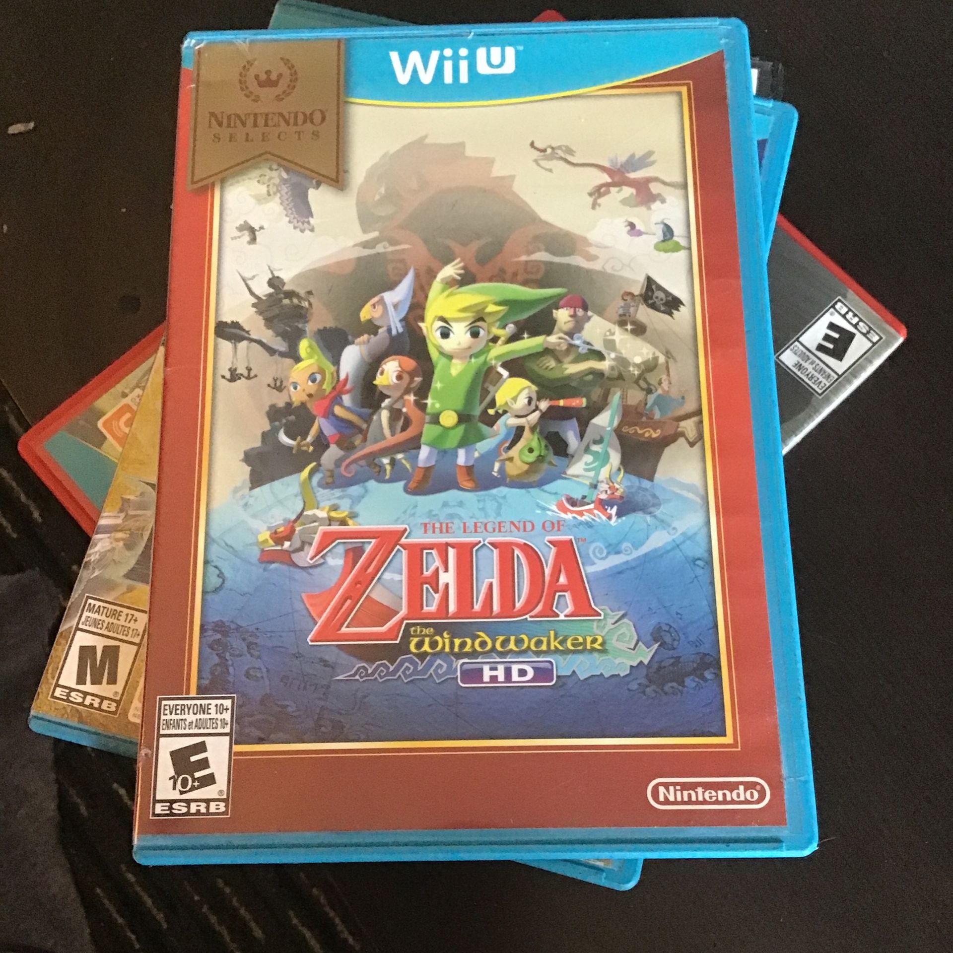Nintendo Wii U Zelda The Windwalker Video Game