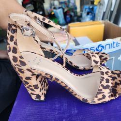 Leopard Heels