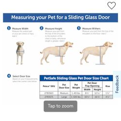 Safe Pet Dog Door 