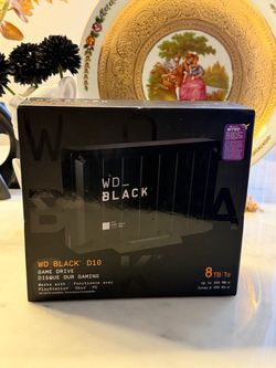 WD_BLACK D10 8TB External USB 3.2 Gen 1 - Portable Hard Drive