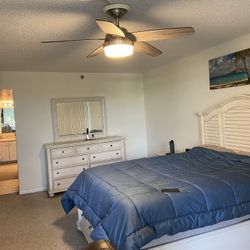 City Furniture- Savannah Ivory Bed room set