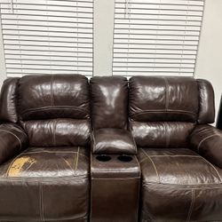 Ashley - electric recliner Sofa and rocker love seat
