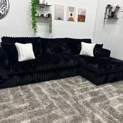 (Any Color) Brand New Comfy Corduroy Sectional Set 