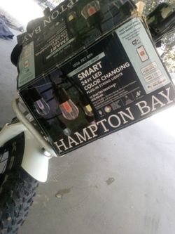 Hampton Smart 24 Ft LED Color Changing Plug In String Lights