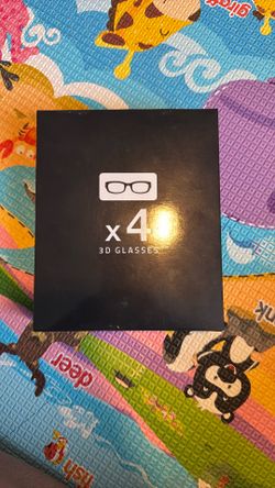 4x Original 3D Glasses SSG-5100GB with for Samsung LED Plasma Smart TV