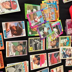 1973, 74, 75, 76 Baseball Cards Mint 