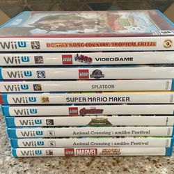 Nintendo Wii U Games!