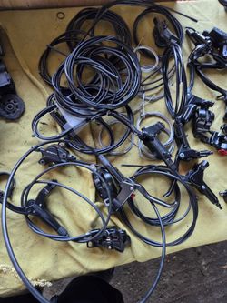 Mixed Lot Bike Hydraulic Disc Brake Sets and Cables