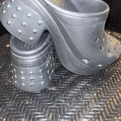 High Heeled Crocs