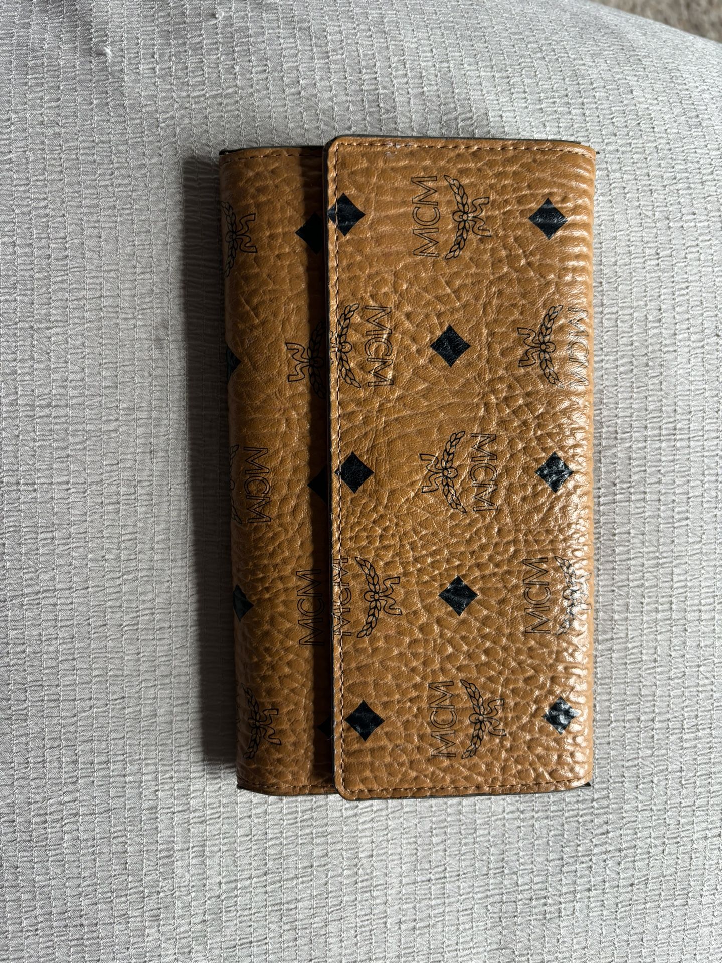 MCM BROWN WALLET