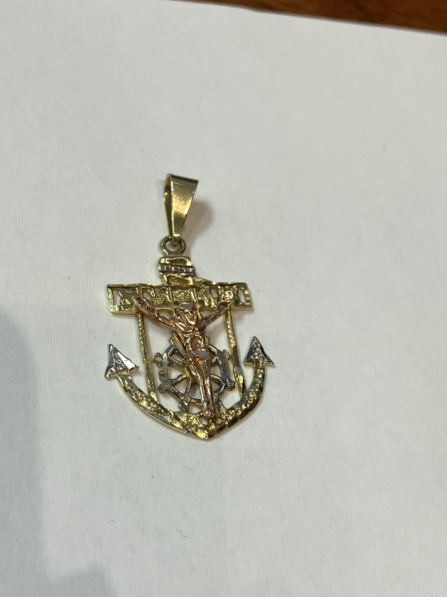 14k Gold Pendant #110268-1 MJ