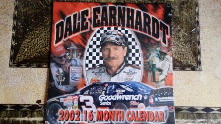 2002 Dale Earnhardt calendar.