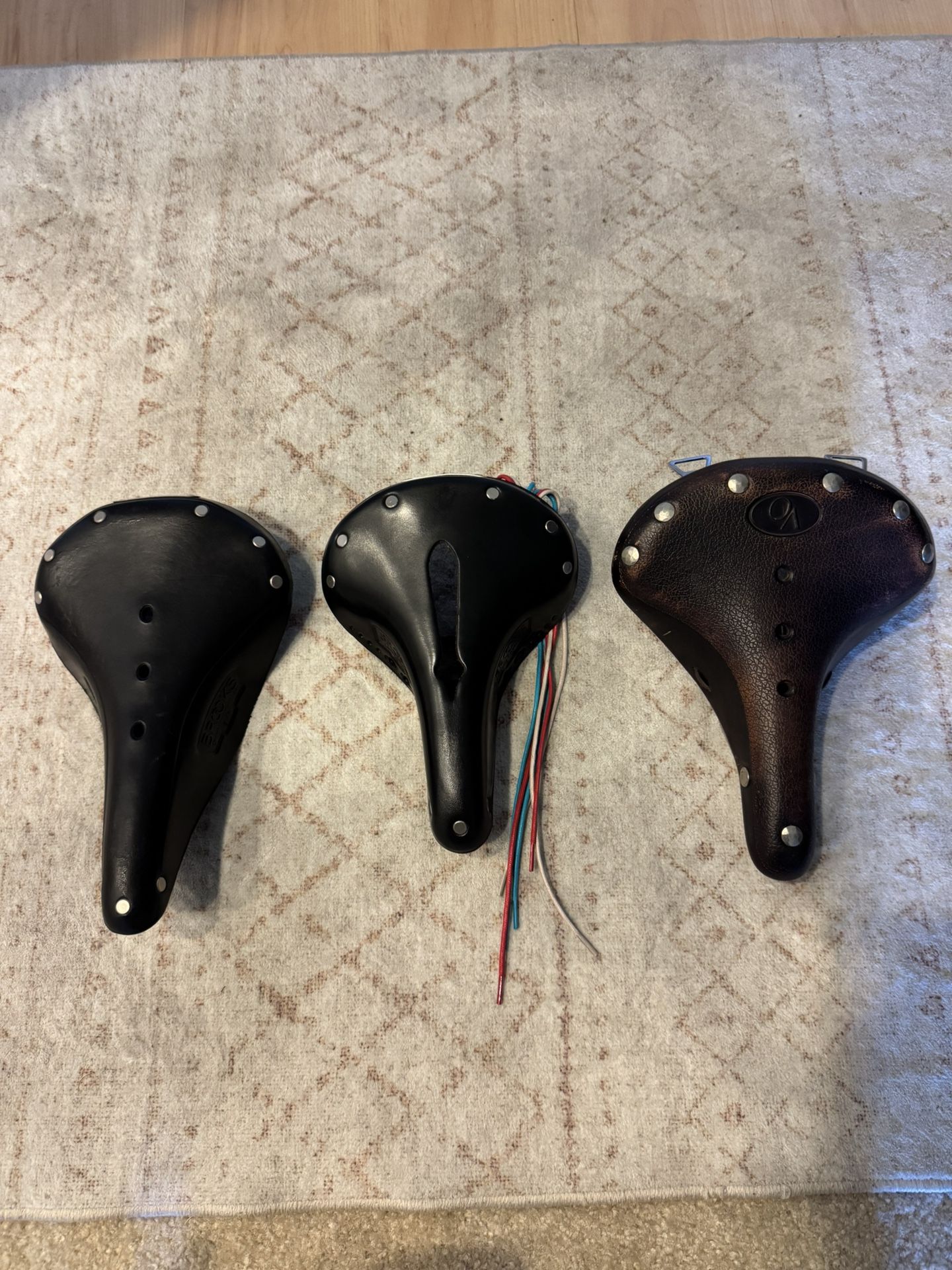 Leather Bike Saddles