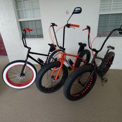 Mongoose/ Custom Painted Beach Cruisers