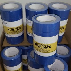 Masking Tape Painters Tape Supply Cinta Para Pintar Azul Supplier 