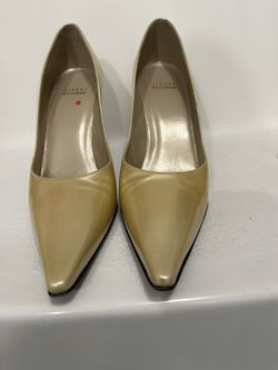 Gold Stuart Weitzman Shoes