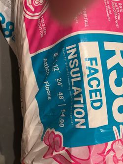R38 Faced Insulation Batts 24" x 48"