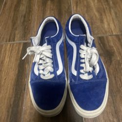 Vans Old Skool – Men’s 8.5 – Dazzling Blue - Great Condition!