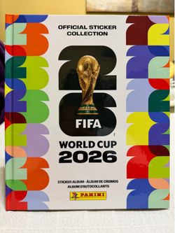 2026 FIFA World Cup Panini Sticker Album (Hard Cover)