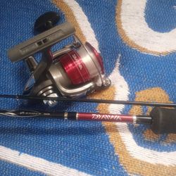 Daiwa Spinning Rod And Reel 