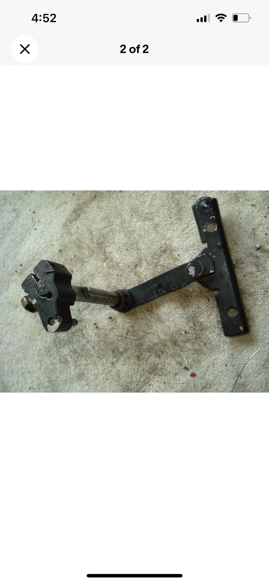 395(contact info removed)44 Evinrude Johnson 88-115 Hp Outboard Shift Lever & Link