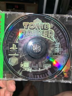 Tomb Raider PS1 Game Disc