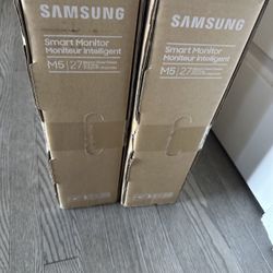 Brand new Samsung 27 inch smart monitor $180 each