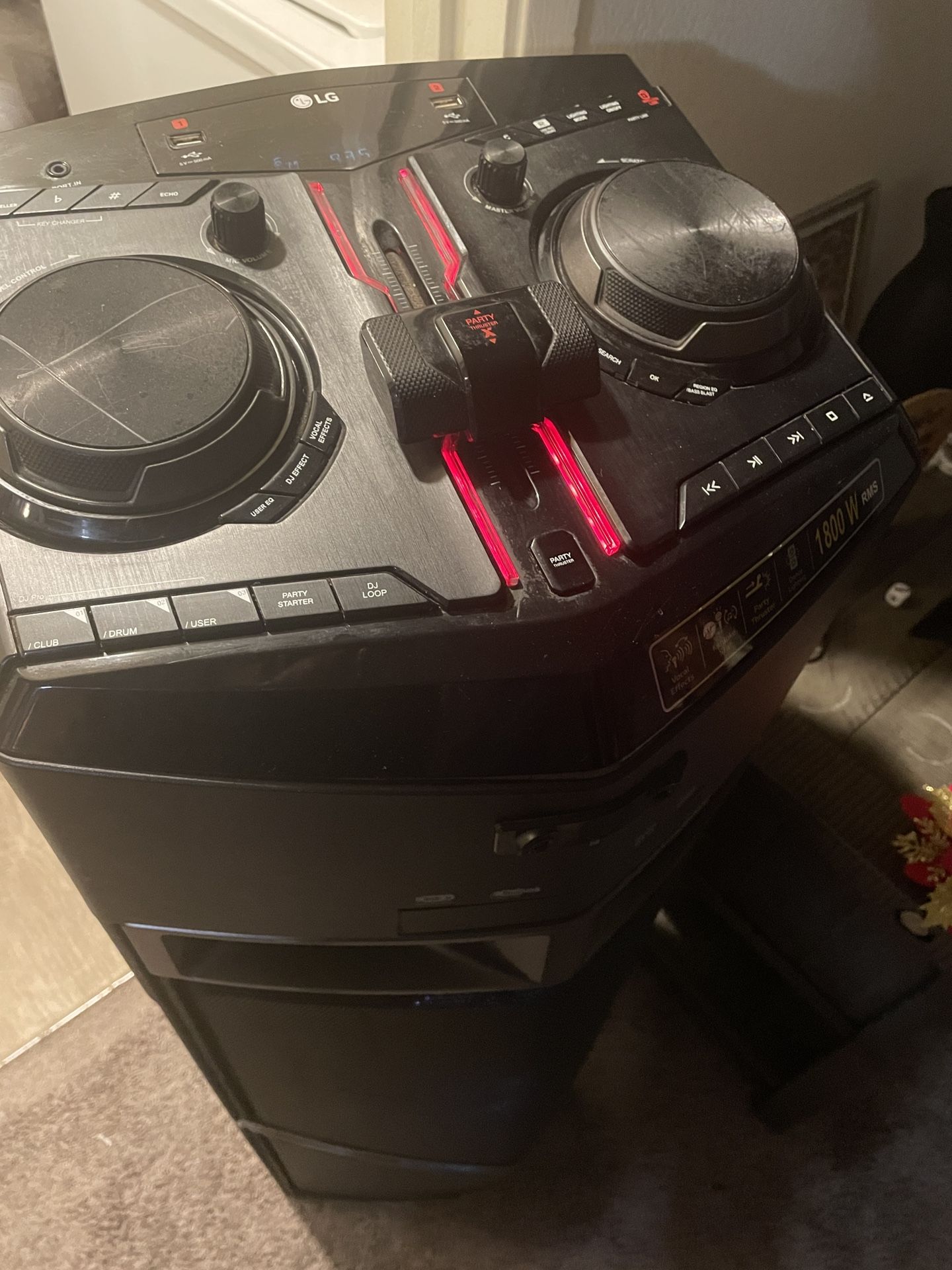 1800W LG OJ98 XBOOM SPEAKER BLUETOOTH