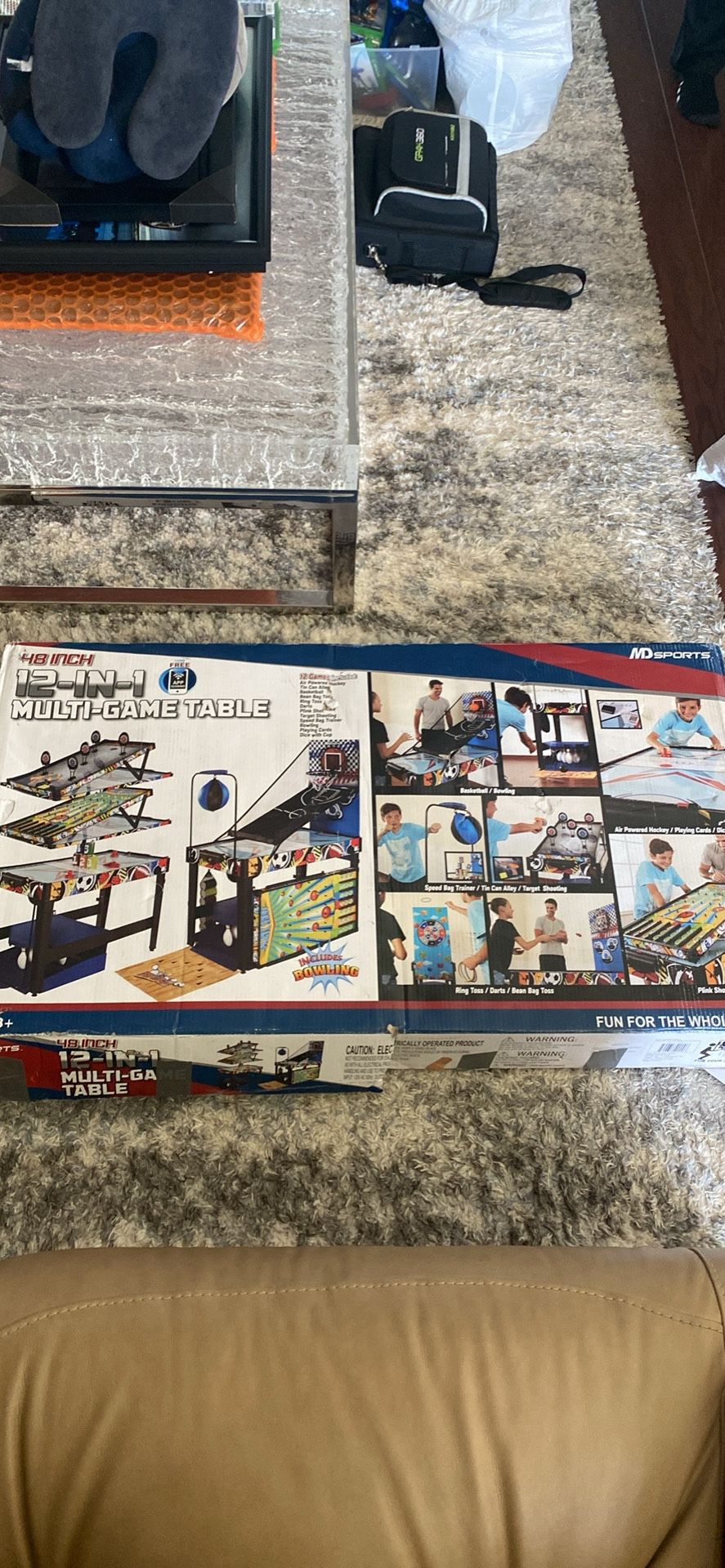 12-in-1 Multiple game table