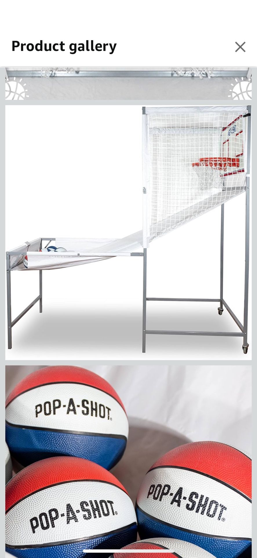 Pop A Shot Pro Duel Shot Basketball Hoops