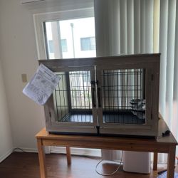 Dog Crate Furniture Style Wooden