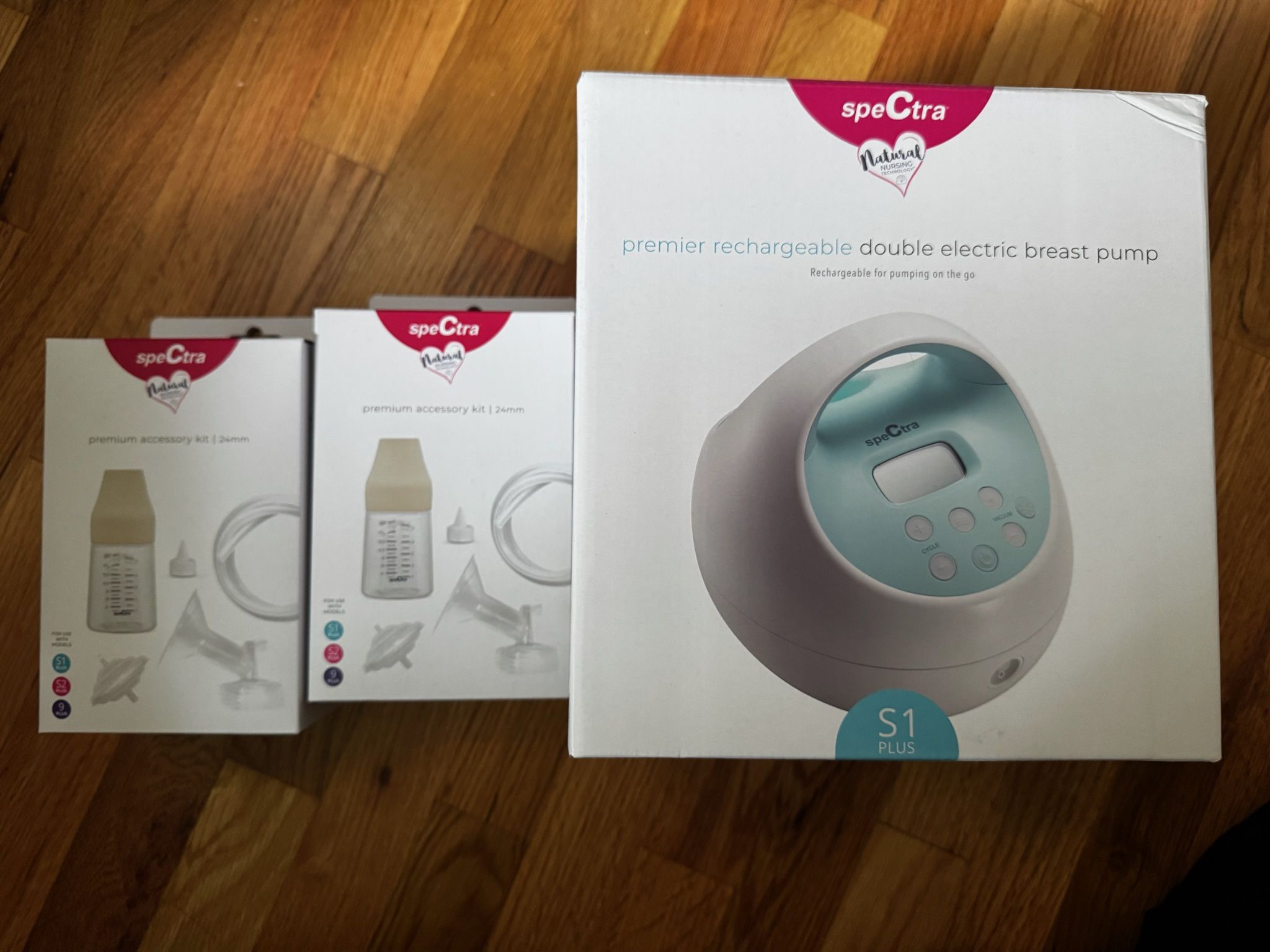 Spectra S1 Plus Breast Pump With 2 Replacement Packs