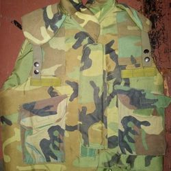 Military Flak Jacket Vest