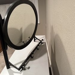 Entry Way Mirror And Coat Rack 