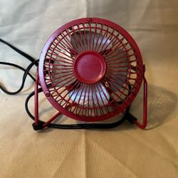Vintage Mini Desk Fan 