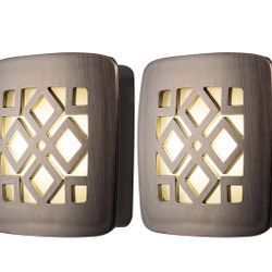 GE Decorative LED Night Light, Plug-in, Dusk-to-Dawn Sensor, UL-Certified, Home Décor, Ideal for Bedroom, Nursery, Bathroom, Kitchen, Hallway, Oil Rub