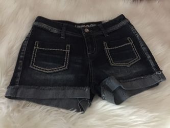 Girls jean shorts size 12 NEW