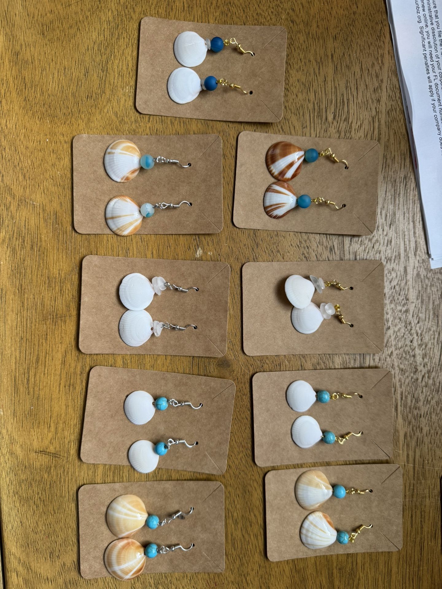 Jupiter Shell Earrings