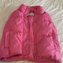 Pink Puffer Vest 