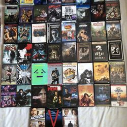 DVD Few Blu Rays Mostly $2 Each,Last 2 Pics $5 Each Third Pic Movies Are New Sealed In Plastic All For $70 Some Have Some Scratches But Playable 