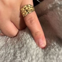 10k Nugget Ring 