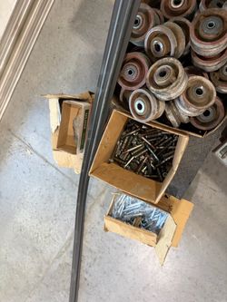 Steel V-grove wheels