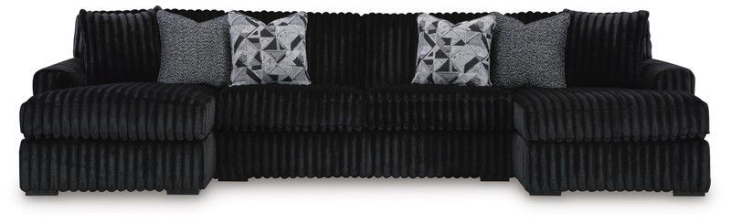 3 Piece Sectional with Double Chaise