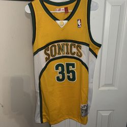 Size L NBA Kevin Durant Seattle Sonics jersey