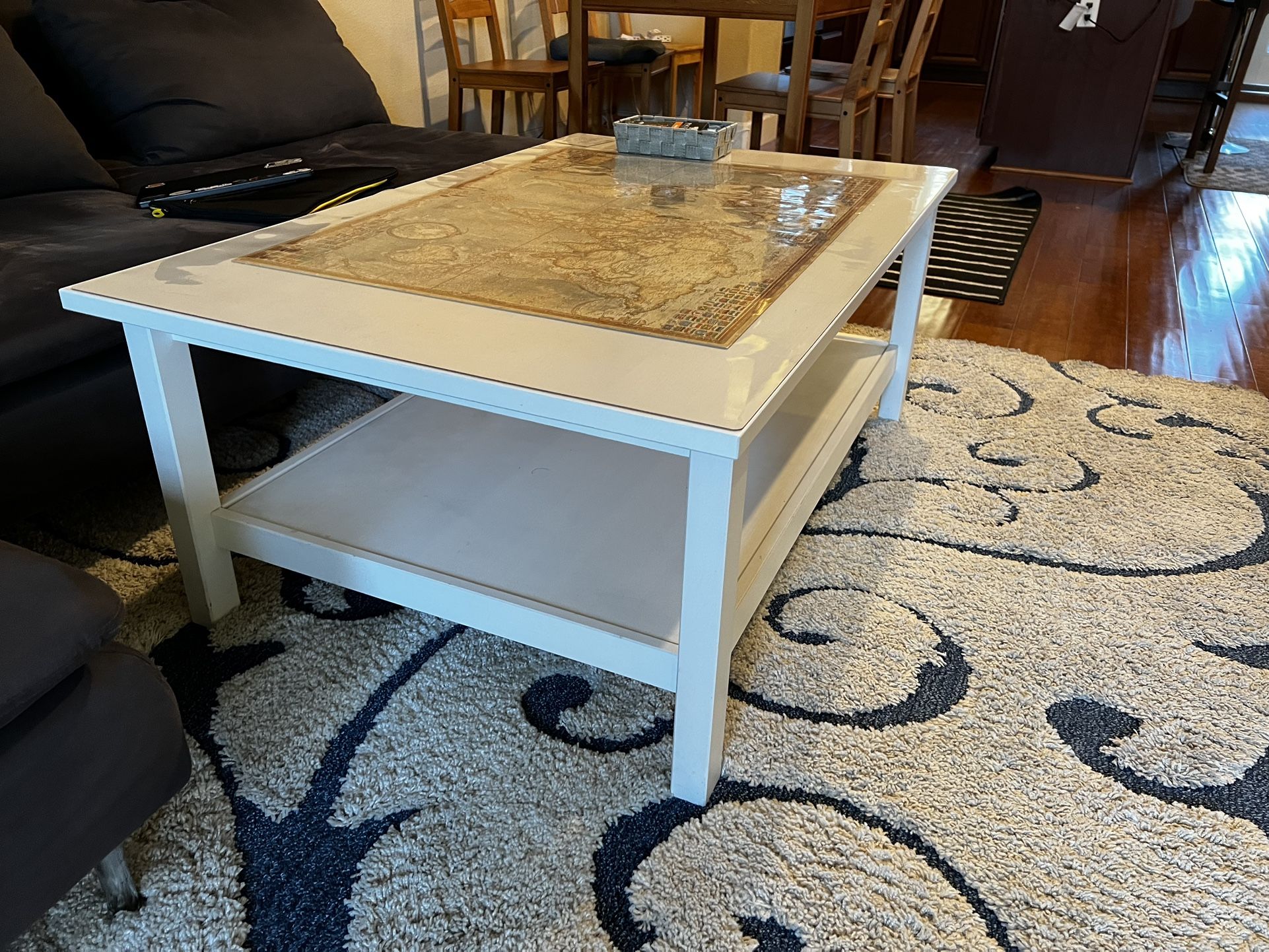 IKEA Sofa Table With Protector