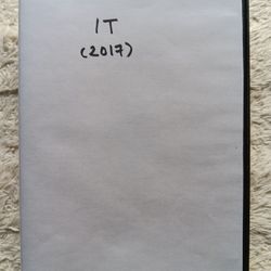 It DVD (2017), Like New-Mint Condition, No Cover Art