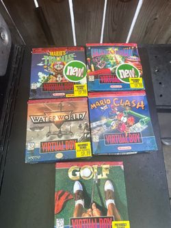 Nintendo virtual game boy vintage